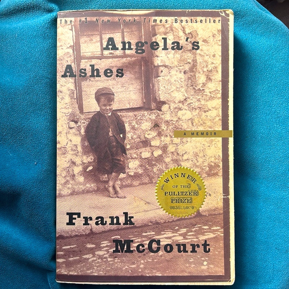 Angela's Ashes by Frank McCourt - Brown Cover